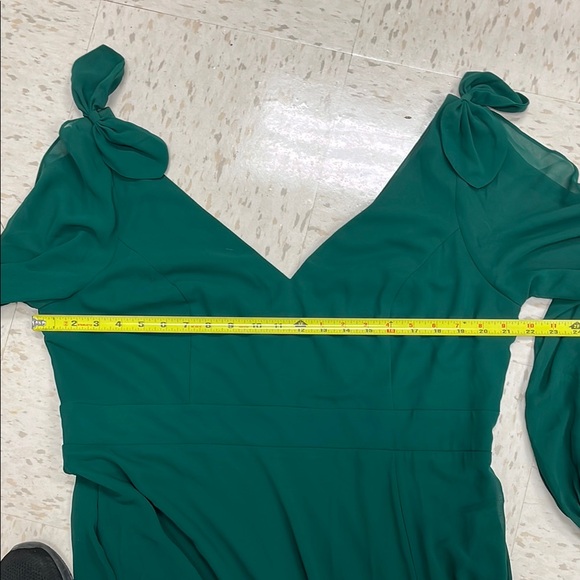 Ever Pretty Green Sleeveless Halter Gown Wedding Guest - Picture 11 of 16